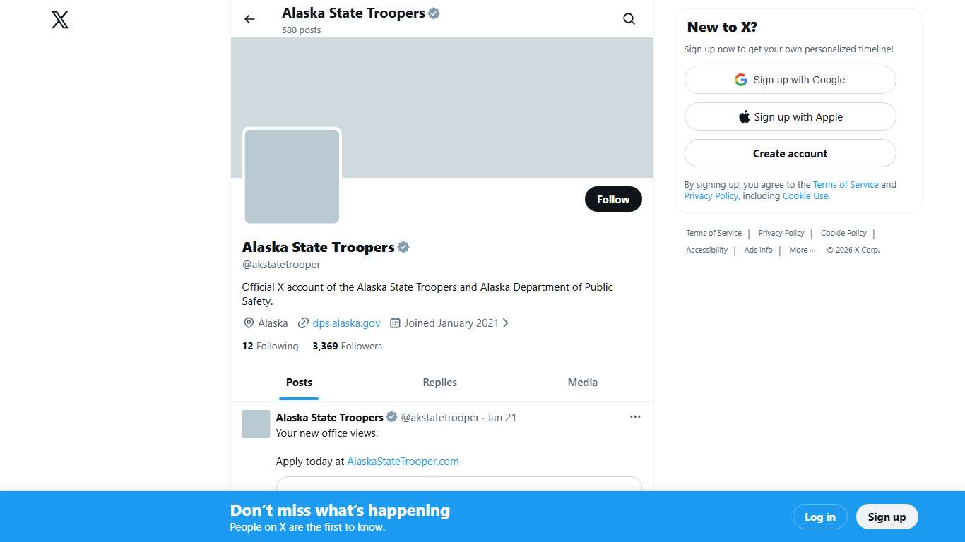 Alaska State Troopers (@akstatetrooper) / X