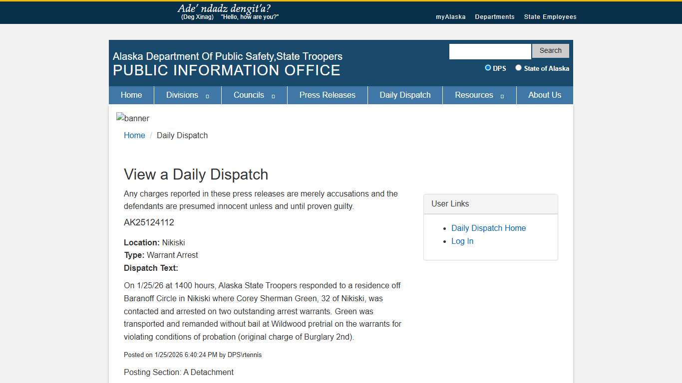 Department of Public Safety